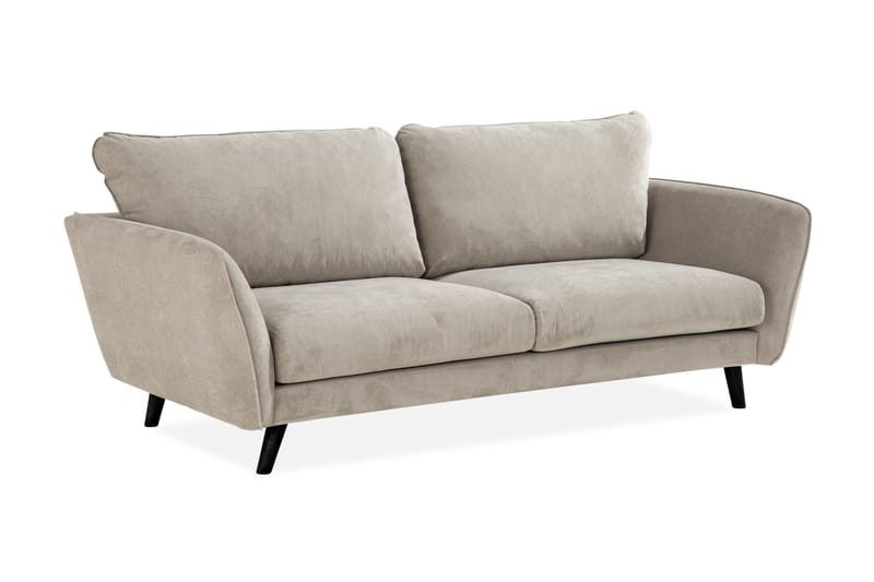 Trend Lyx 3-sits Tygsoffa - Beige - Möbler - Vardagsrum - Soffor - 3-sits soffor