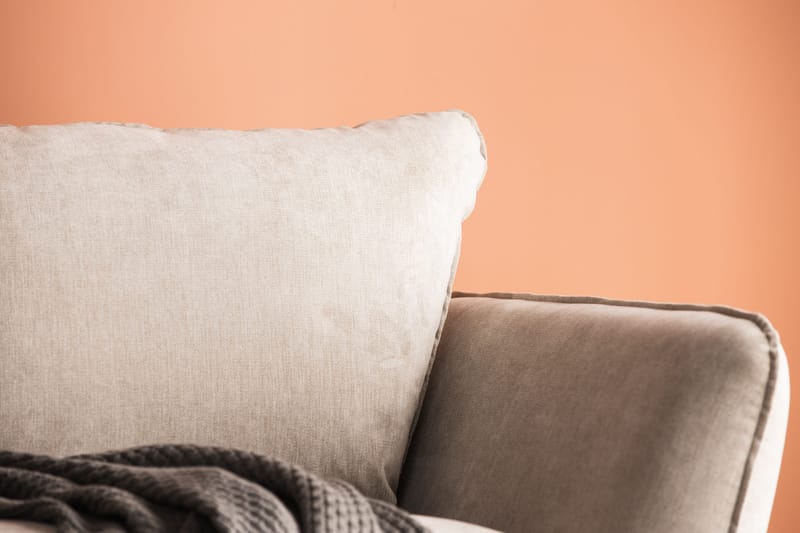 Trend Lyx 3-sits Tygsoffa - Beige - Möbler - Vardagsrum - Soffor - 3-sits soffor