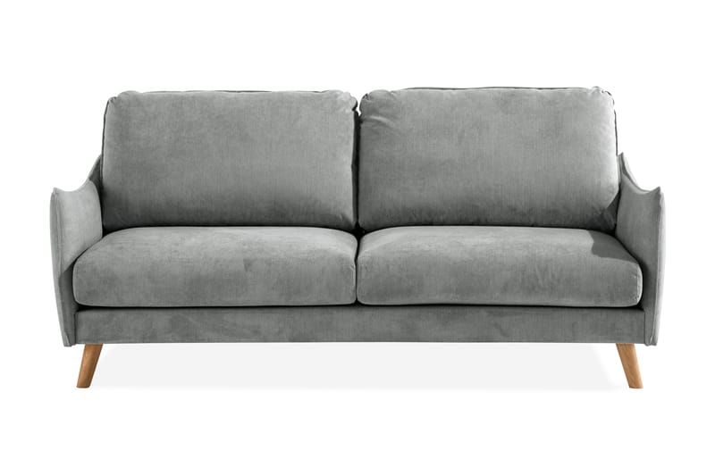 Trend Lyx 3-sits Tygsoffa - Grå - Möbler - Vardagsrum - Soffor - 3-sits soffor