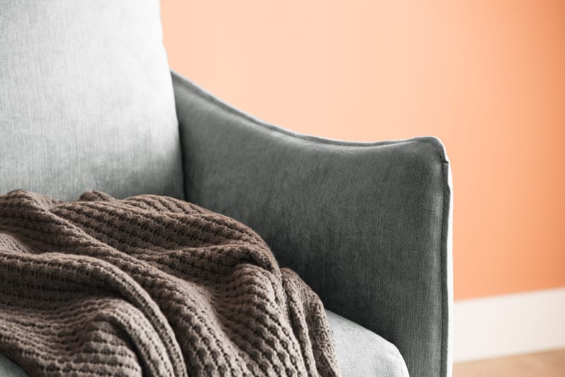 Trend Lyx 3-sits Tygsoffa - Grå - Möbler - Vardagsrum - Soffor - 3-sits soffor