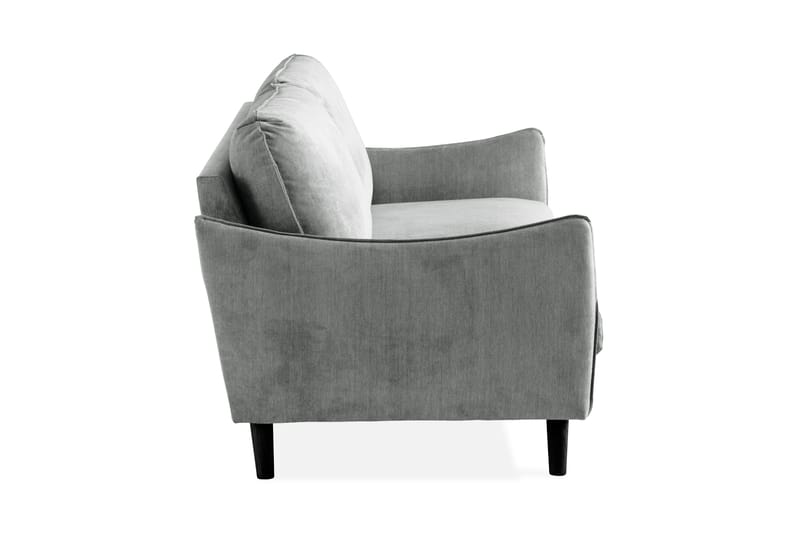 Trend Lyx 3-sits Tygsoffa - Grå - Möbler - Vardagsrum - Soffor - 3-sits soffor
