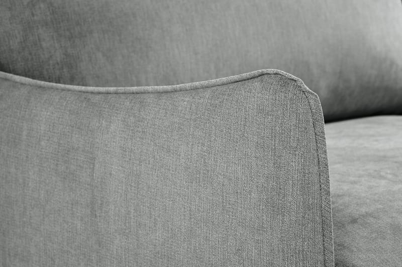 Trend Lyx 3-sits Tygsoffa - Grå - Möbler - Vardagsrum - Soffor - 3-sits soffor
