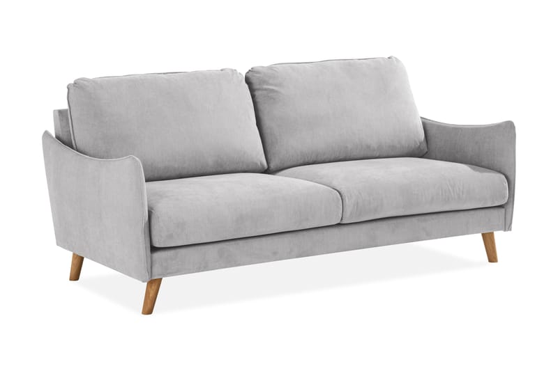 Trend Lyx 3-sits Tygsoffa - Ljusgrå - Möbler - Vardagsrum - Soffor - 3-sits soffor