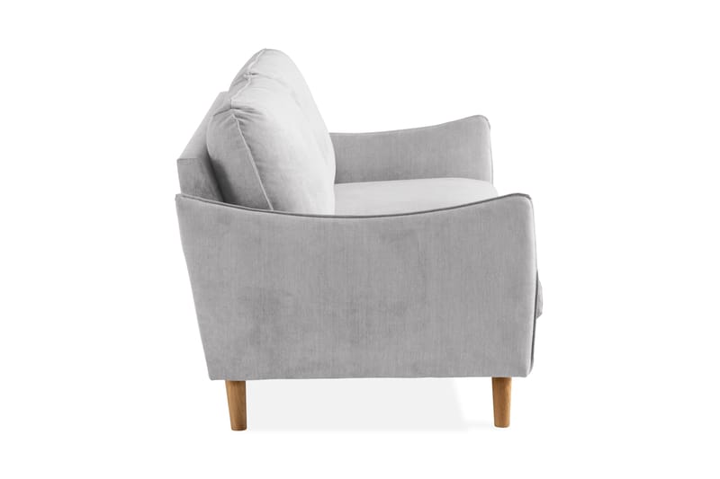 Trend Lyx 3-sits Tygsoffa - Ljusgrå - Möbler - Vardagsrum - Soffor - 3-sits soffor