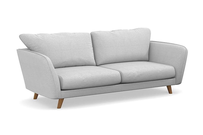 Trend Lyx 3-sits Tygsoffa - Ljusgrå - Möbler - Vardagsrum - Soffor - 3-sits soffor