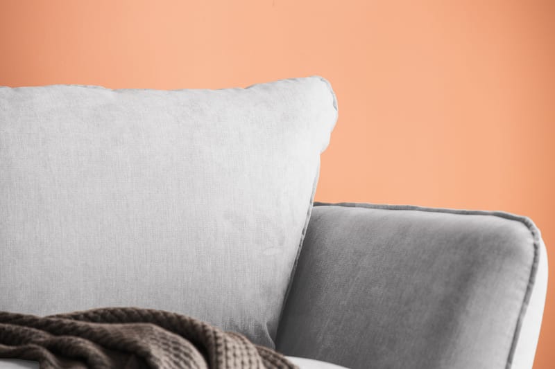 Trend Lyx 3-sits Tygsoffa - Ljusgrå - Möbler - Vardagsrum - Soffor - 3-sits soffor