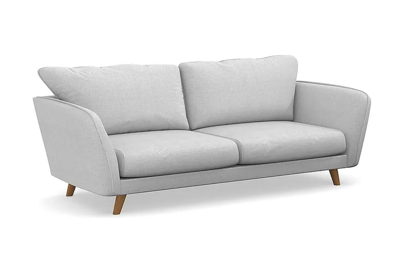 Trend Lyx 3-sits Tygsoffa - Ljusgrå - Möbler - Vardagsrum - Soffor - 3-sits soffor