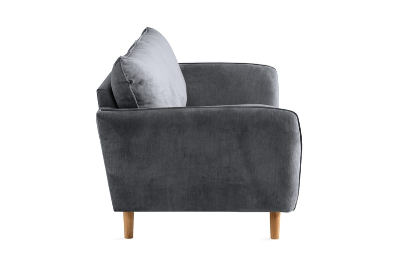 Trend Lyx 3-sits Tygsoffa - Mörkgrå - Möbler - Vardagsrum - Soffor - 3-sits soffor