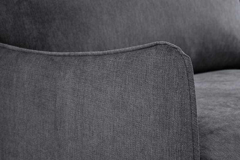 Trend Lyx 3-sits Tygsoffa - Mörkgrå - Möbler - Vardagsrum - Soffor - 3-sits soffor