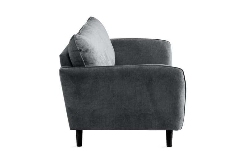 Trend Lyx 3-sits Tygsoffa - Mörkgrå - Möbler - Vardagsrum - Soffor - 3-sits soffor