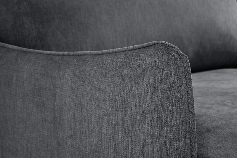 Trend Lyx 3-sits Tygsoffa - Mörkgrå - Möbler - Vardagsrum - Soffor - 3-sits soffor