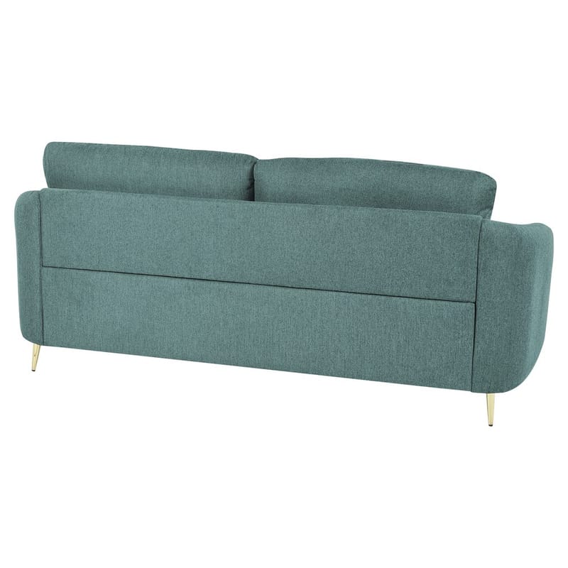 3-sits soffa Trosa - Grönt, guld - Möbler - Vardagsrum - Soffor - 3-sits soffor