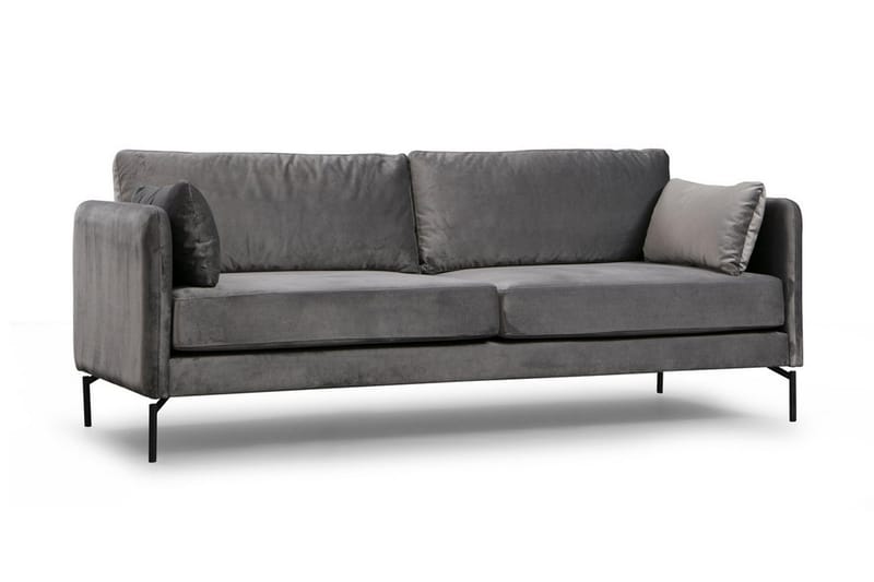 TURIELLOS 3-sits Soffa Grå - Möbler - Vardagsrum - Soffor - 3-sits soffor