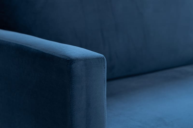 Vanlig Soffa utan divan & schäslong Bloom 3-sits Soffa blue - Möbler - Vardagsrum - Soffor - 3-sits soffor