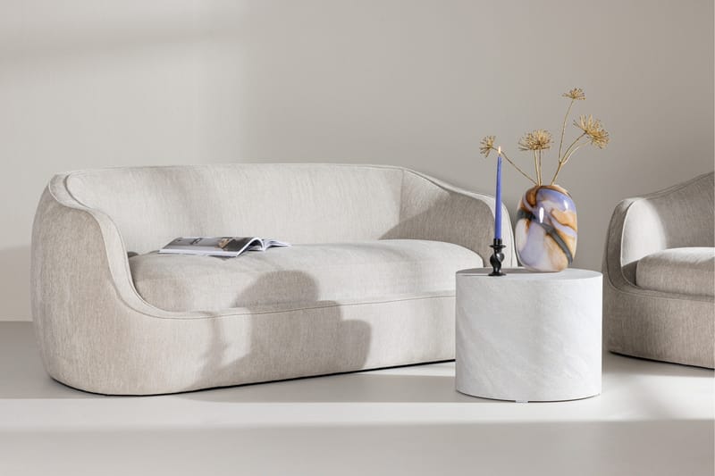 Vanlig Soffa utan divan & schäslong Venture Home Elio 3-sits Soffa Light grey - Möbler - Vardagsrum - Soffor - 3-sits soffor