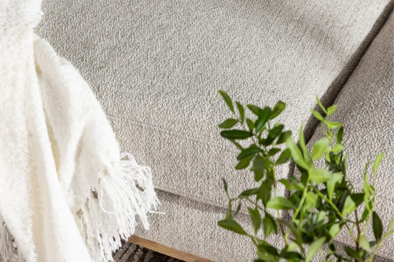 Vanlig Soffa utan divan & schäslong Venture Home Olympos 3-sits Soffa Beige - Möbler - Vardagsrum - Soffor - 3-sits soffor