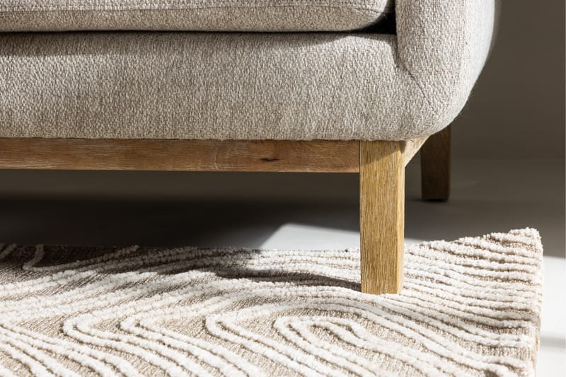 Vanlig Soffa utan divan & schäslong Venture Home Olympos 3-sits Soffa Beige - Möbler - Vardagsrum - Soffor - 3-sits soffor