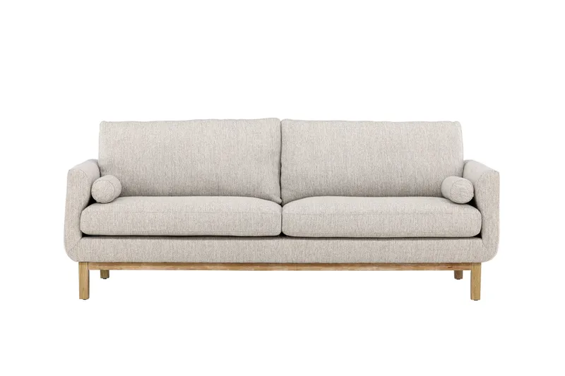 Vanlig Soffa utan divan & schäslong Venture Home Olympos 3-sits Soffa Beige