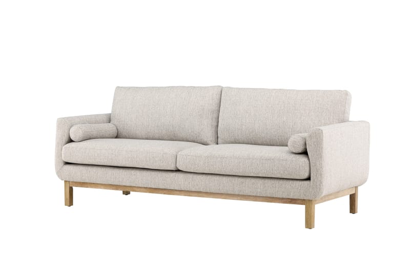 Vanlig Soffa utan divan & schäslong Venture Home Olympos 3-sits Soffa Beige - Möbler - Vardagsrum - Soffor - 3-sits soffor