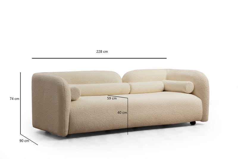 Victoria Soffa 3-sits - Victoria - Möbler - Vardagsrum - Soffor - 3-sits soffor