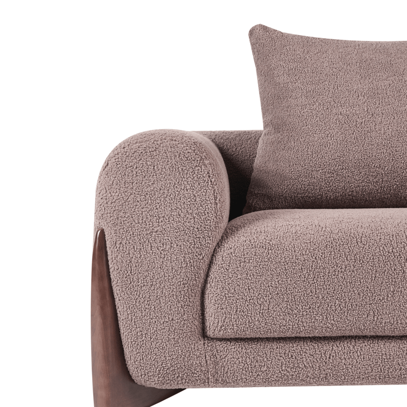 3-sits soffa Vinliden - Mörkbrun, Brun - Möbler - Vardagsrum - Soffor - 3-sits soffor