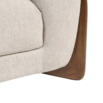 3-sits soffa Vinliden - Mörkbrun, Taupe - Möbler - Vardagsrum - Soffor - 3-sits soffor