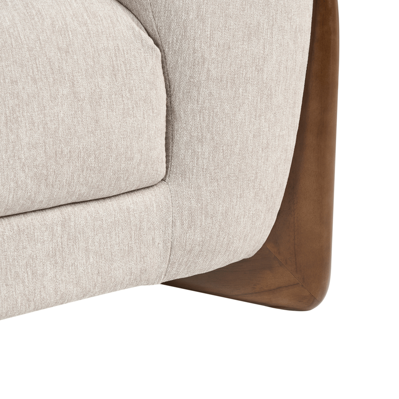 3-sits soffa Vinliden - Mörkbrun, Taupe - Möbler - Vardagsrum - Soffor - 3-sits soffor