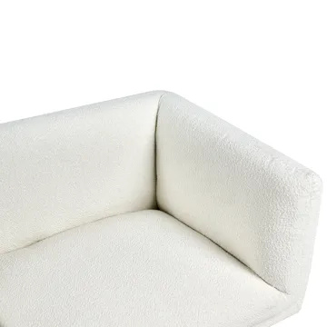 3-sits soffa Vorgod Bouclé - Off-White - Möbler - Vardagsrum - Soffor - 3-sits soffor