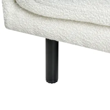 3-sits soffa Vorgod Bouclé - Off-White - Möbler - Vardagsrum - Soffor - 3-sits soffor