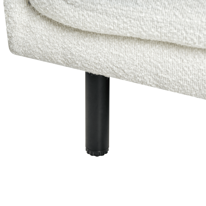 3-sits soffa Vorgod Bouclé - Off-White - Möbler - Vardagsrum - Soffor - 3-sits soffor