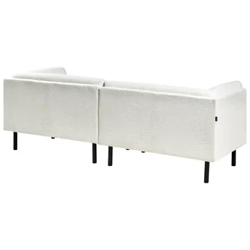 3-sits soffa Vorgod Bouclé - Off-White - Möbler - Vardagsrum - Soffor - 3-sits soffor