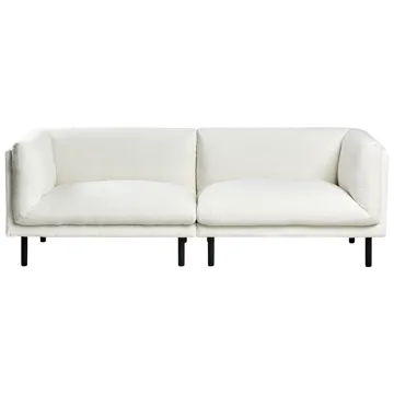 3-sits soffa Vorgod Bouclé - Off-White - Möbler - Vardagsrum - Soffor - 3-sits soffor