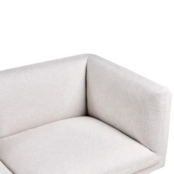 3-sits soffa Vorgod Tyg - Ljusbeige - Möbler - Vardagsrum - Soffor - 3-sits soffor