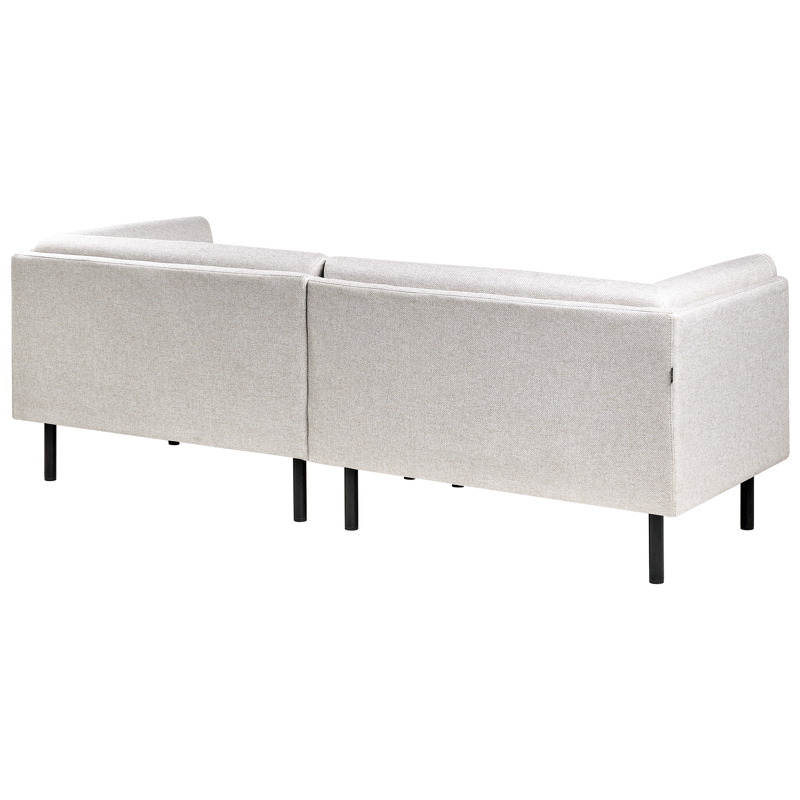 3-sits soffa Vorgod Tyg - Ljusbeige - Möbler - Vardagsrum - Soffor - 3-sits soffor