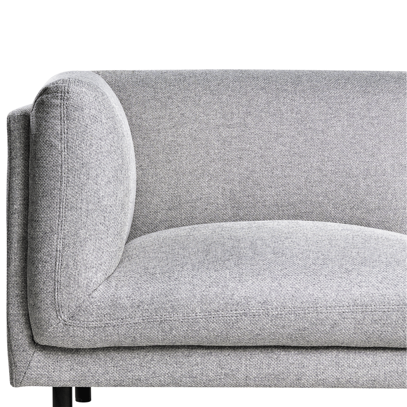3-sits soffa Vorgod Tyg - Ljusgrå - Möbler - Vardagsrum - Soffor - 3-sits soffor