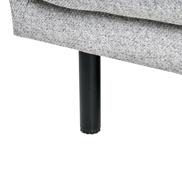 3-sits soffa Vorgod Tyg - Ljusgrå - Möbler - Vardagsrum - Soffor - 3-sits soffor