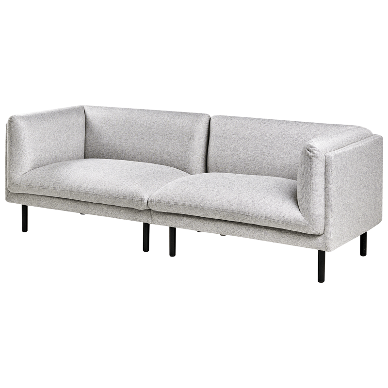 3-sits soffa Vorgod Tyg - Ljusgrå - Möbler - Vardagsrum - Soffor - 3-sits soffor