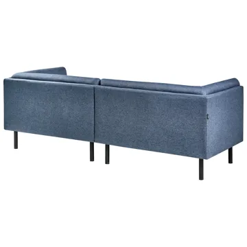 3-sits soffa Vorgod Tyg - Mörkblå - Möbler - Vardagsrum - Soffor - 2-sits soffor