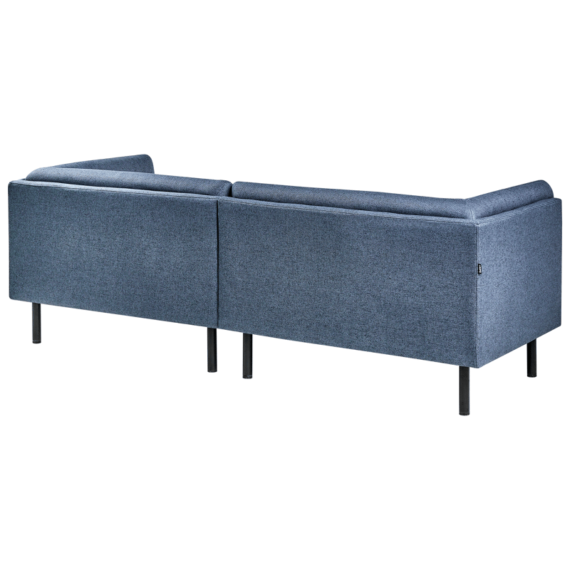 3-sits soffa Vorgod Tyg - Mörkblå - Möbler - Vardagsrum - Soffor - 2-sits soffor