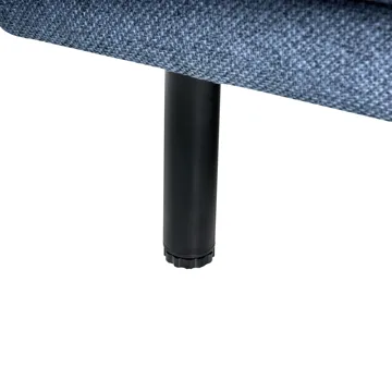 3-sits soffa Vorgod Tyg - Mörkblå - Möbler - Vardagsrum - Soffor - 2-sits soffor