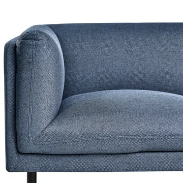 3-sits soffa Vorgod Tyg - Mörkblå - Möbler - Vardagsrum - Soffor - 2-sits soffor