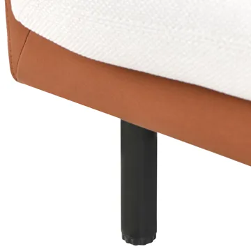 3-sits soffa Vorgod Tyg - Off-White - Möbler - Vardagsrum - Soffor - 3-sits soffor