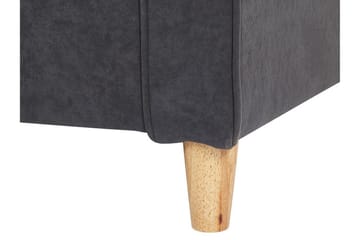 Warmoth Soffa med Rullarmstöd i Tyg - Grå - Möbler - Vardagsrum - Soffor - 3-sits soffor