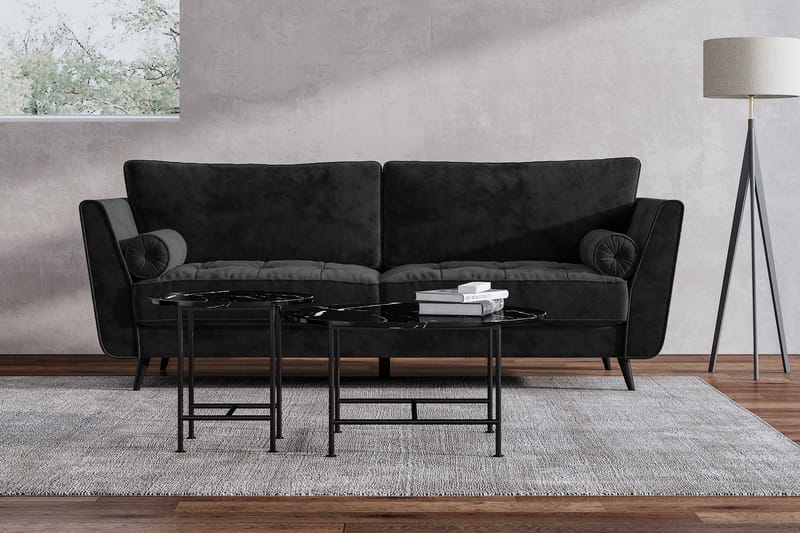 YARA 3-sits Soffa Grå - Möbler - Vardagsrum - Soffor - 3-sits soffor