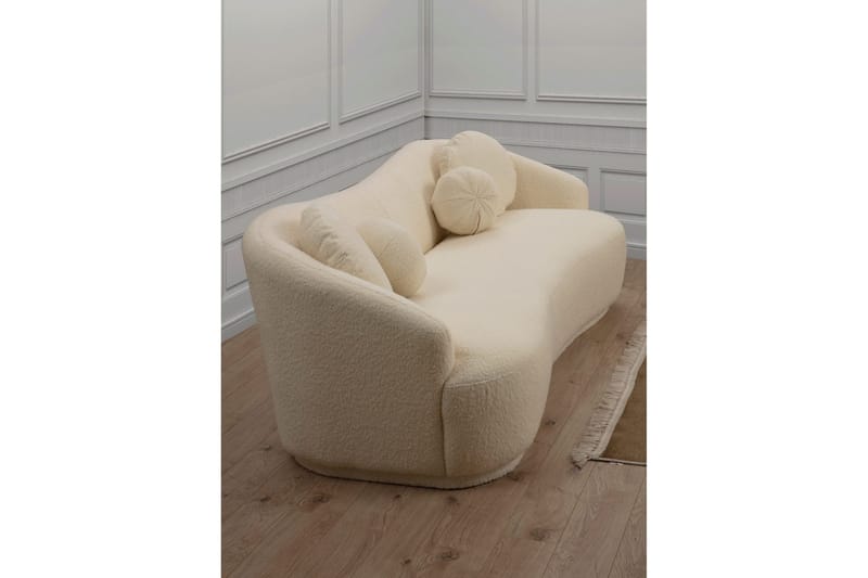 Yarrawonga Soffa 3-sits - Beige|Bouclé - Möbler - Vardagsrum - Soffor - 3-sits soffor