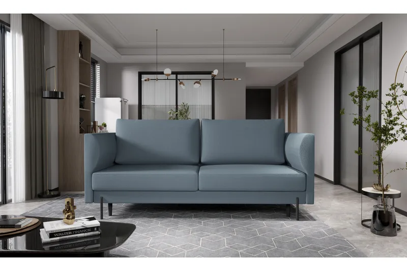 Zerlo 3-sits Soffa, Blå