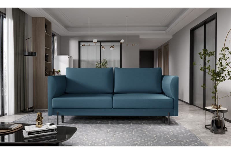 Zerlo 3-sits Soffa, Blå