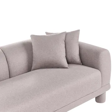 3-sits soffa Pori - Taupe - Möbler - Vardagsrum - Soffor - 3-sits soffor