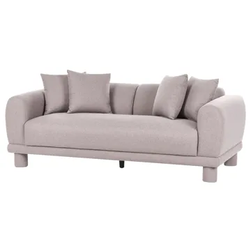 3-sits soffa Pori - Taupe - Möbler - Vardagsrum - Soffor - 3-sits soffor