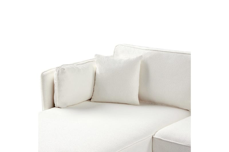 3-sitssoffa Altan Vit, Svart, Högervänd - Vit, Svart, Högervänd - Möbler - Vardagsrum - Soffor - Divansoffa & schäslong